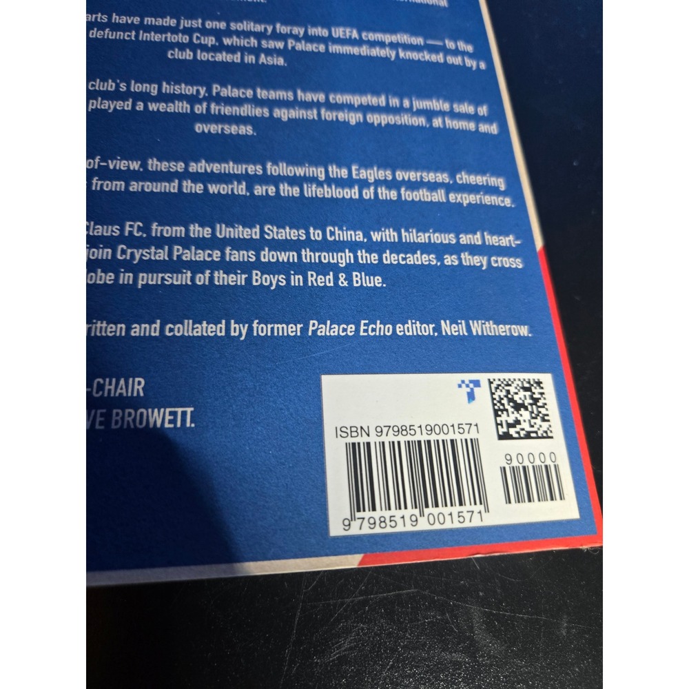 Neil Witherow Don't Mention the 'Spor Crystal Palace Paperback Book - Picture 8 of 8